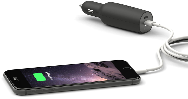 Illustration for article titled The First USB-C Car Charger Also Throws In a Backup Battery